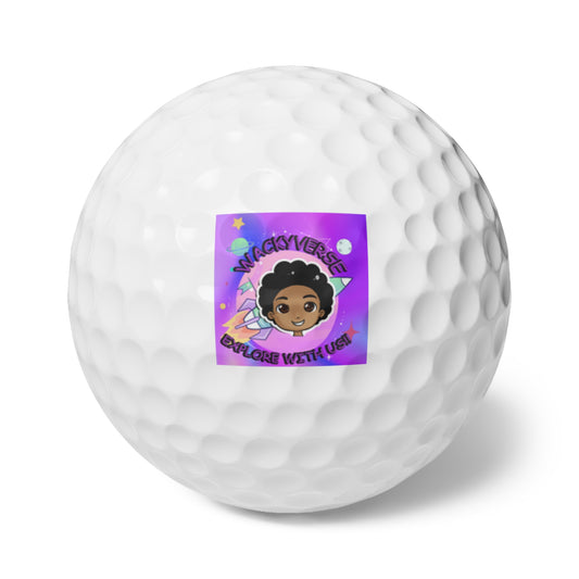 Wacky Golf Balls, 6pcs