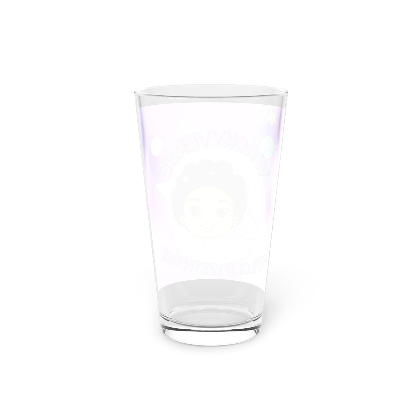 Wacky Glass Cup, 16oz