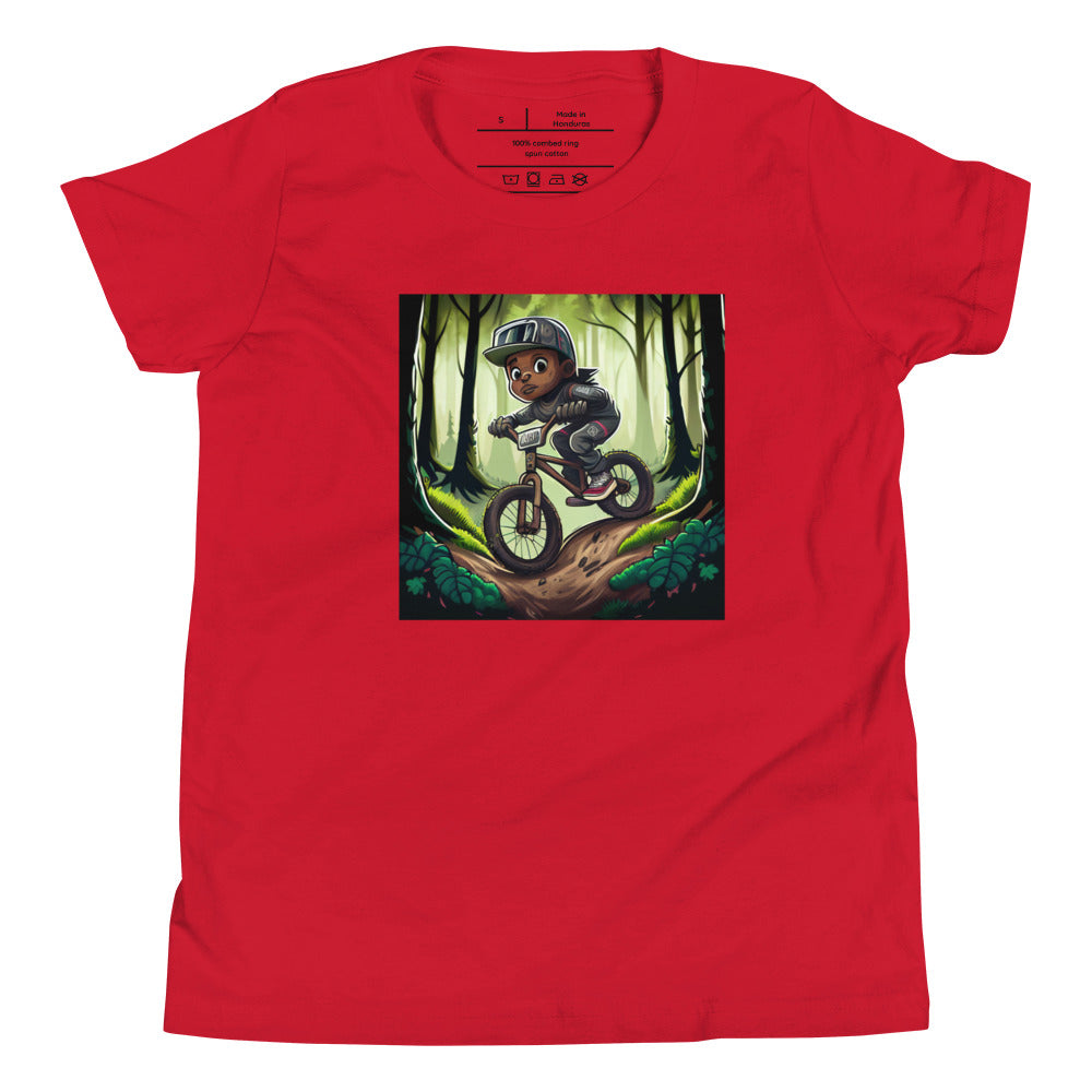 Boy Riding Bike T-Shirt