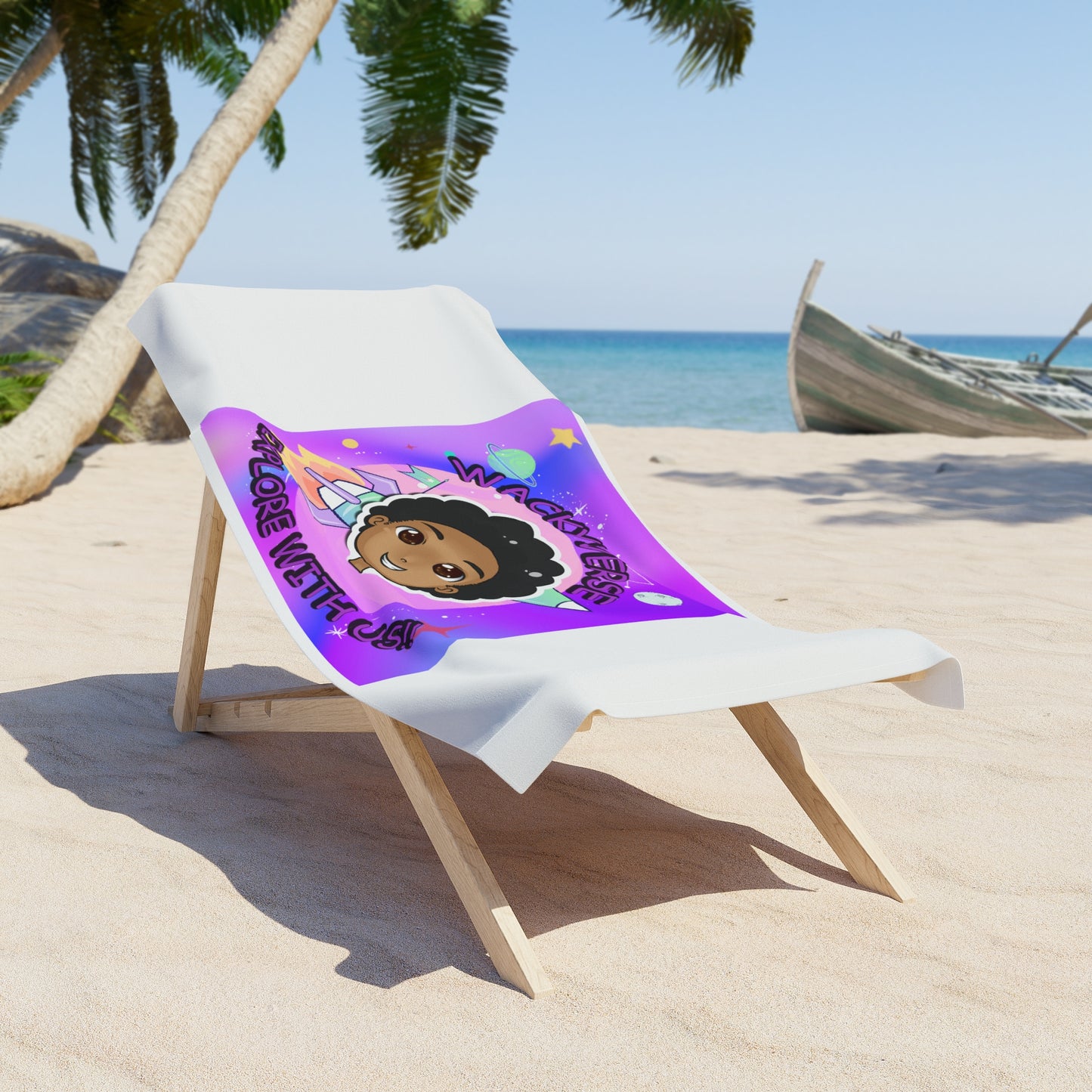 Wacky Beach Towel